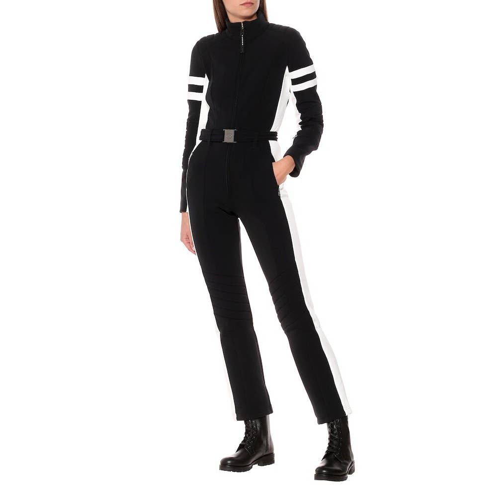 Bogner Talisha Cat Ski Suit, Black and White